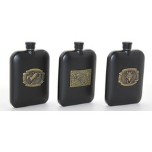 Eco Lounge Paslanmaz Çelik Kabartmalı Tekli 6 Oz Matara