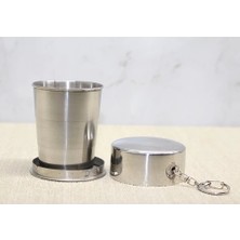 Eco Lounge Katlanabilir Tekli Paslanmaz Çelik Shot Bardak 7 cm