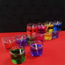 Eco Lounge 6'lı Jel Renkli Mum
