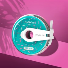 Staleks Metal Taban Için Yapışkanlı Rulo Zımpara Bobbinail 100 Grit Beyaz AT-100W