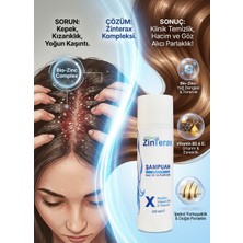 Bitkiselce Zinterax Bio-Zinc & Vitamin B5 Arındırıcı Şampuan 200 ml - Kepek, Pullanma ve Kaşıntı Karşıtı Onarıcı Bakım Kompleksi