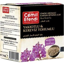 Cemil Efendi Yakı Otlu Kereviz Tohumlu Çay Süzen Poşet 45 Adet