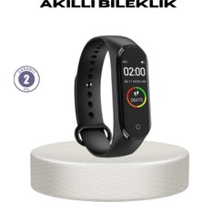 Argesco Mühendislik Akıllı Bileklik 0.96 Inç Ekran Kalp Atışlı Kan Basınçlı IP67 Suya Dayanıklı