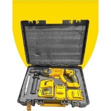 PremiumPort Sarı 10 Pilli Akülü Şarjlı Güçli Elektrikli Alet