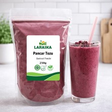 Laraska Kırmızı Pancar Tozu 250G Beetroot Powder Katkısız