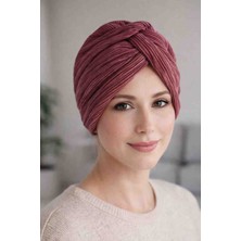 Butik Ayvitrin Kadın Pliseli Düğüm Bone