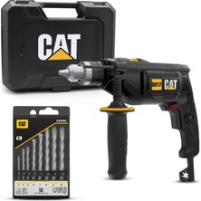 PremiumPort 750W Profesyonel Darbeli Matkap Seti + 8 Aksesuar, Güç ve Çok Yönlülük