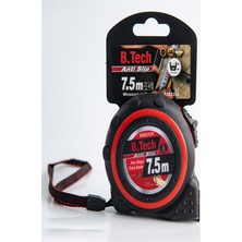 PremiumPort Profesyonel 2 Yıl B-Tech Şerit Metre, 7.5X25 Metre, Dayanıklı ve Güvenilir