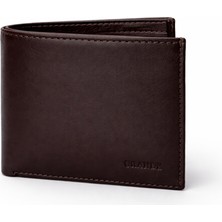 Louisiana Polo Grande Hakiki Deri Erkek Cüzdan Kahve 1556