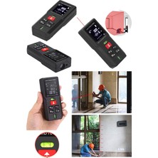 PremiumPort Pratik ve Hassas Dijital Lazer Mesafe Ölçüm Cihazı 60M El Tipi