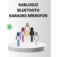 Argesco Mühendislik Bluetooth Karaoke Mikrofon – Yüksek Ses Kalitesi, Yankı Efektli, Uzun Ömürlü Pil