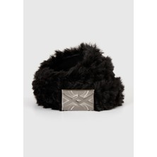 United Colors Of Benetton Siyah Kadın / Kız Bn_peluş Kemer Model Kodu: ( 6G6LDL00Q700)