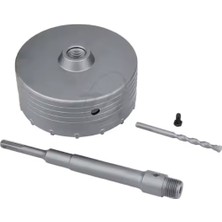 PremiumPort 150 mm Tct Panç ile Beton Duvar Delme, Sds Plus Adaptörlü