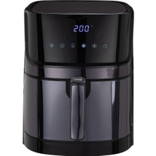 Allians TAF506 Airfry Siyah, 3 Yıl Garantili, Sağlıklı ve Lezzetli Pişirme