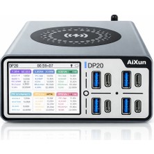 Aixun DP20 Masaüstü Akıllı Hızlı Şarj Cihazı (Pd / Qc / Scp / Fcp Uyumlu – 200W