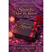 Efulim Doğaltaş Sürpriz Doğal Taş Hediye Kutusu (Sipariş Verdikten Sonra Sevgilinizin Cinsiyetini Belirtiniz)