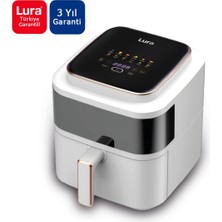 Allians 6l Airfryer Beyaz, Sağlıklı ve Pratik Pişirme, Hızlı ve Kolay Kullanım