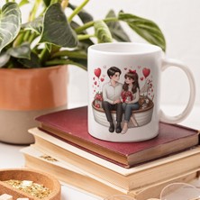 Mira Baskı Sevgiliye Özel Romantik Kupa Bardak