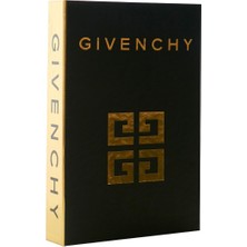 Rawliving Givenchy Dekoratif Kitap Kutu Gümüş Siyah