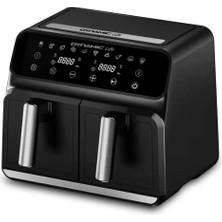 Allians Hızlı ve Sağlıklı Pişirme Için Modern Hava Fritöz Siyah Renk