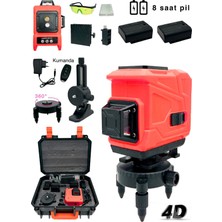 PremiumPort Pro 360° 12 Köşe Otomatik Hizalamalı Yeşil Çizgili Lazer Metre