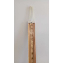 PremiumPort Ahşap U Manometre Doğalgaz Testi Için Hortumlu Güvenli Ölçüm Aracı