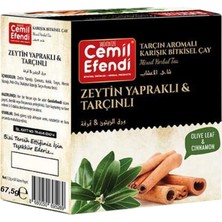 Cemil Efendi Zeytin Yapraklı Tarçınlı Çay Süzen Poşet 45'li