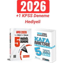 Doktrin Yayınları 2026 Kpss Genel Kültür Genel Yetenek Tüm Dersler Tamamı Çözümlü Denemeler +1 Kpss Deneme Hediyeli