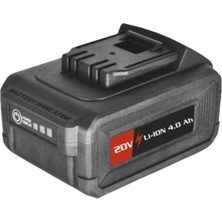 PremiumPort 20V 4.0AH Li-Ion Yedek Akü, Güç ve Dayanıklılık Sağlar