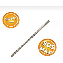 Chattel CHT1834 Sds Max Hilti Beton Beton Delme Matkap Ucu 18X340 mm 2 Elmaslı