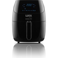 Allians Siyah Renkli 7000 Serisi Airfryer, Pratik ve Sağlıklı Pişirme Cihazı