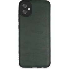 Buğz Samsung Galaxy A04E Kılıf Loop Deri Silikon - Yeşil