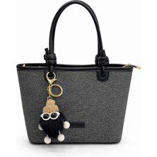 Kriste Bell Kadın Çanta Kot  Siyah 7442-K