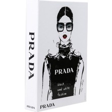 Rawliving Prada Gözlük Dekoratif Kitap Kutusu