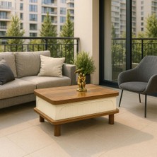 Efsa Bohem Akıllı Sehpa Renk Barok-Ceviz