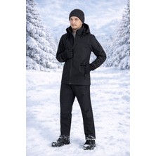 Vatan Tekstil Içi Polarlı Kışlık Ithal Softshell Rüzgar Geçirmez Su Itici Kumaş Erkek Pantolon