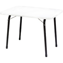 Dekozum 45X60 cm Katlanır Masa, Balkon Bahçe, Kamp Masası Piknik Masası, 45X60 cm