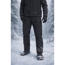 Vatan Tekstil Içi Polarlı Kışlık Ithal Softshell Rüzgar Geçirmez Su Itici Kumaş Erkek Pantolon