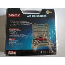 PremiumPort Havalı Kalıpçı Taşlama Seti 1/4'' AT-7033, Profesyonel Iş Araçları
