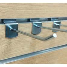 PremiumPort 25 cm Raf Kanallı Pano Kancası Seti, Pratik ve Dayanıklı Çözümler