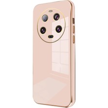 Buğz Xiaomi Mi 14 Ultra Kılıf Volet Silikon - Pembe