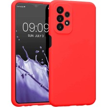 Buğz Samsung Galaxy A23 4g Kılıf First Silikon - Kırmızı