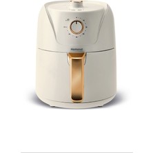 Allians Airfryday 2504H Krem Fritöz Xl 4,3 Lt, Pratik ve Sağlıklı Pişirme Akıllı Tasarım