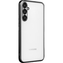 Buğz Samsung Galaxy A34 5g Kılıf Razer Lensli Silikon - Siyah