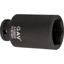 PremiumPort 3/4'' Havalı Uzun Lokma 30MM, Dayanıklı ve Yüksek Performanslı Araç Ekipmanı