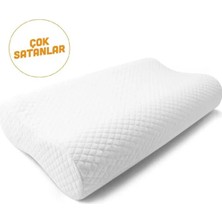 Özbience Yüksek Boyun Destekli Visco Yastık, Çift Taraflı Ortopedik Konfor