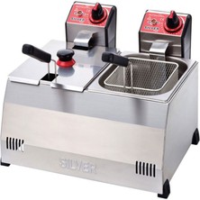 Allians Silver 5+5l Elektrikli Çiftli Fritöz, Sağlıklı ve Pratik Kullanım