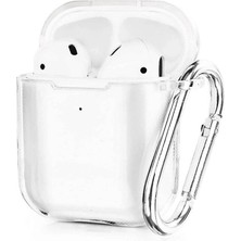 Buğz Airpods 2 (2.nesil) Hang Kılıf - Şeffaf