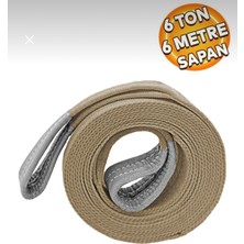 PremiumPort Dayanıklı Polyester Sapan 6 Ton 6 Metre, Güçlü ve Güvenilir Kullanım