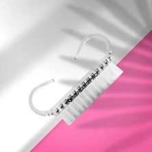 10 Adet Staleks Mini Tırnak Toz Temizleme Fırçası Şeffaf Dbe-02-10